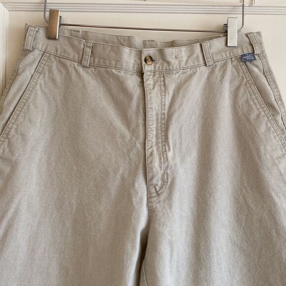 The North Face Beige All Cotton Casual Walking Outdoor Pants Size 34 - Picture 2 of 10